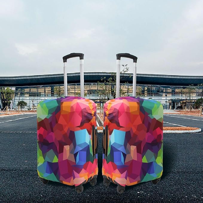 Explore Land Travel Luggage Cover Suitcase Protector Fits 23-26 Inch Case - Image 8