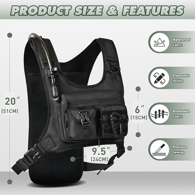 Hydration Running Vest Backpack - Image 8