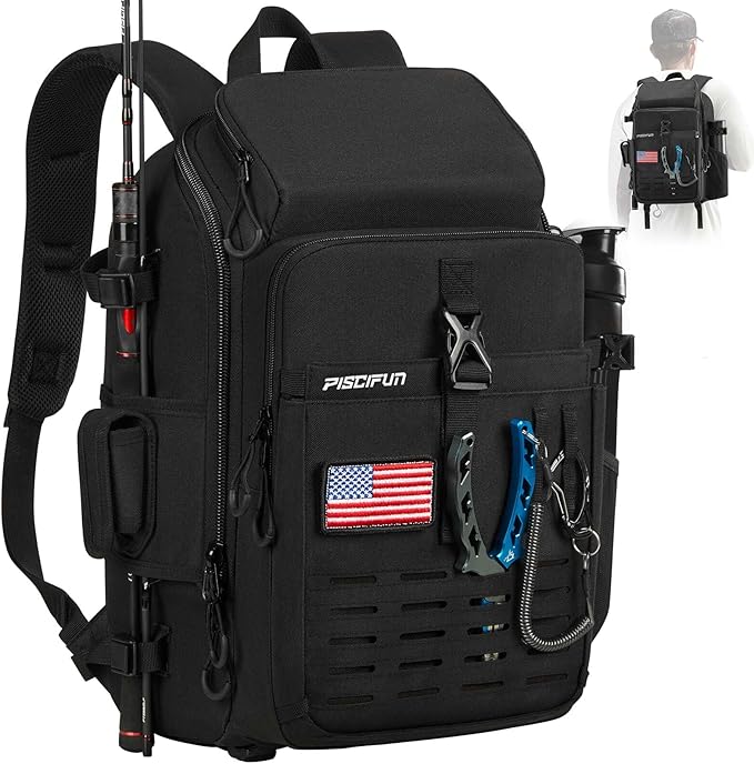 Piscifun Fishing Tackle Backpack by Piscifun