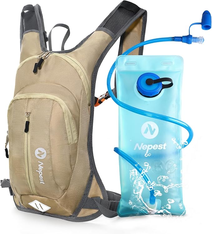 Nepest Hydration Pack Backpack for Women & Men, Lightweight Water Backpack by NepestSports