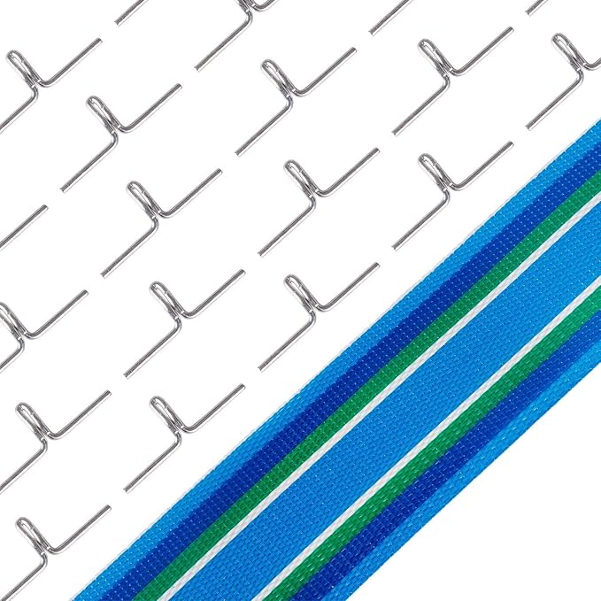 Lawn Chair USA Webbing Clips for Macrame Chair Frame, 30 Pack - Image 4