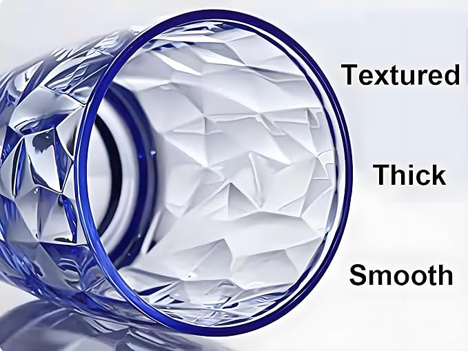 15Oz Unbreakable Tritan Drinking Glasses Shatterproof Acrylic Glasses Drinkware - Image 5