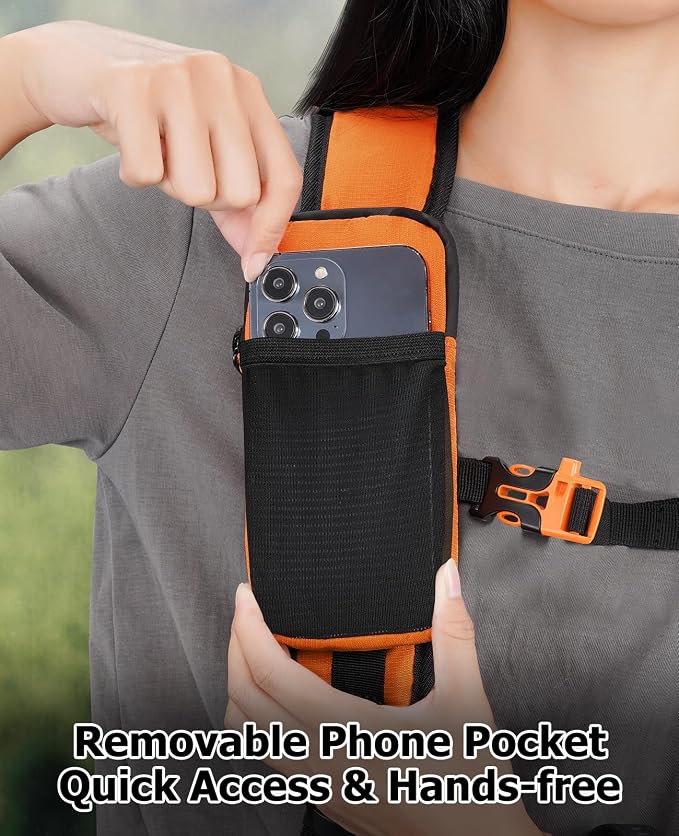 NOOLA Hydration Backpack with 3L Water Bladder, 22L / 25L Water Backpack - Image 4