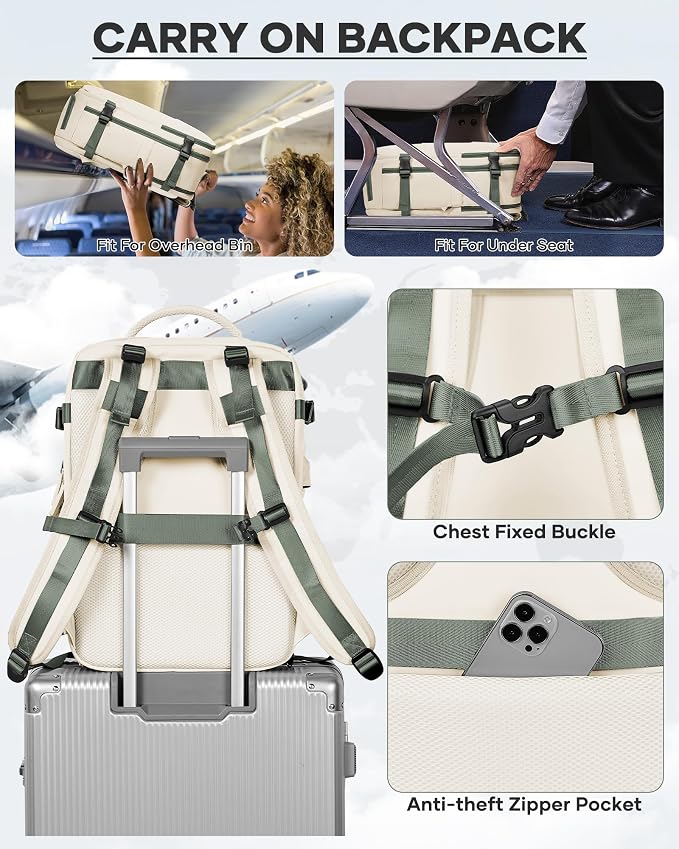 coofay Vacuum Backpack Travel - Image 7