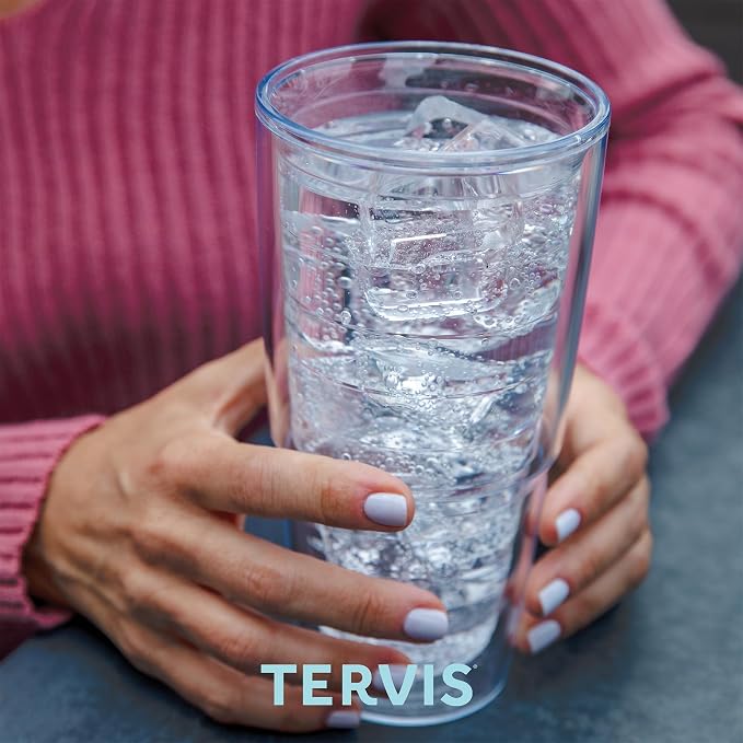 Tervis Clear & Colorful Lidded Made in USA Double Walled Insulated Tumbler - Image 6