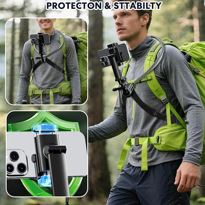 Hamillar Camera Phone Chest Neck Mount Holder - Image 3