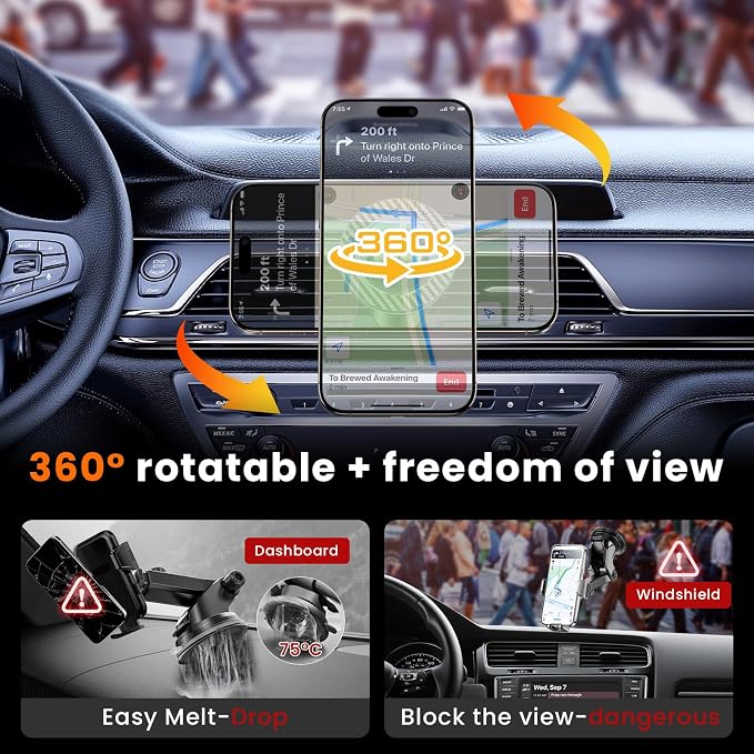 for MagSafe Car Mount Magnetic Phone Holder - Image 8