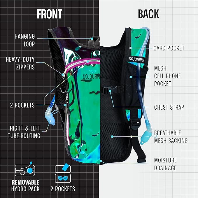 Sojourner Rave Hydration Pack - Image 3