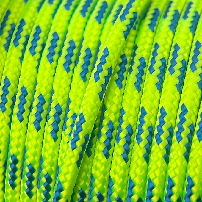 GM CLIMBING Green 3mm Accessory Cord 400LBS Double Braided Durable Pull Cord - Image 5