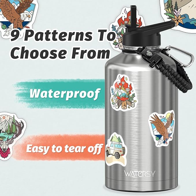87oz Insulated Water Bottle, BPA Free&Leak Proof, 1.5 Gallon Stainless Steel - Image 4