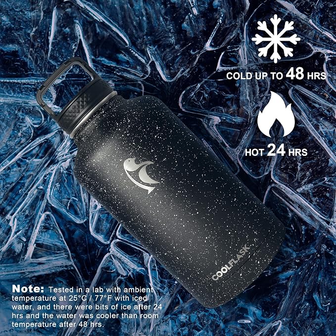 Coolflask 64 oz Insulated Water Bottle - Image 3