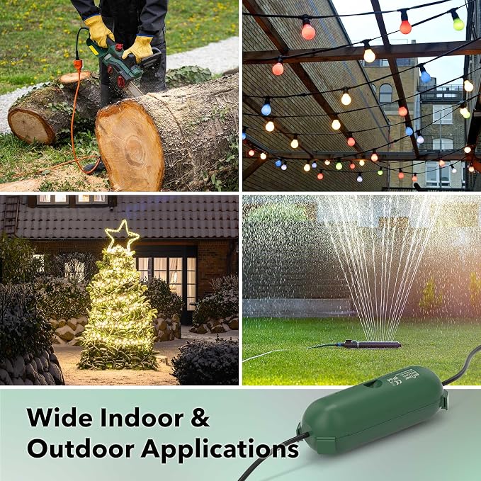 BN-LINK Outdoor Extension Cord Safety Cover, Cord Connector Protector Waterproof - Image 9