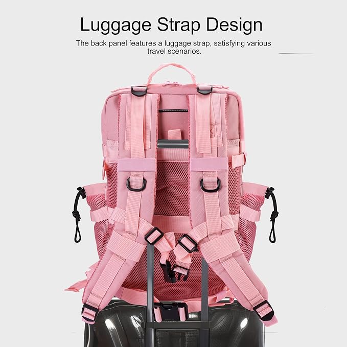 LHI Military Tactical Backpack for Men and Women 45L Army 3 Days Assault Pack - Image 4