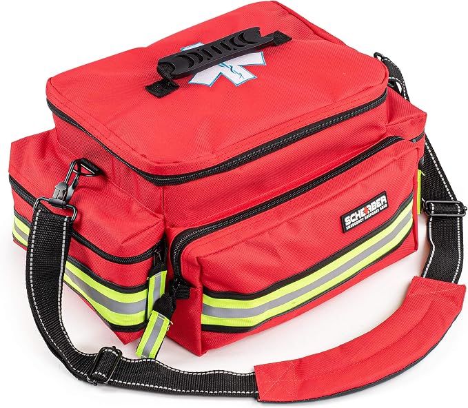 Scherber First Responder Fully-Stocked Professional Essentials EMT/EMS Trauma - Image 2