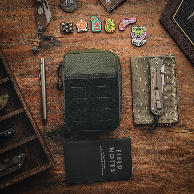 TACTICAL GEEK EDC Compact Waist Pocket Pouch, Men EDC Pouch Organizer, Utility - Image 8