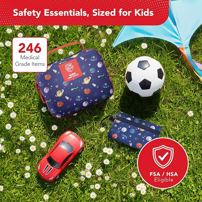 Swiss Safe First Aid Kit for Kids 246 Pieces - Image 2