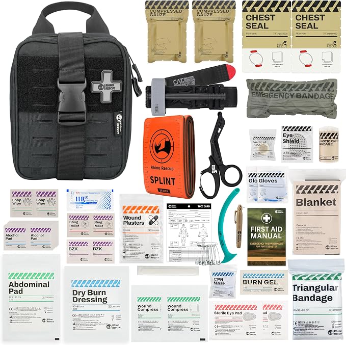 RHINO RESCUE IFAK Trauma Kit by RHINORESCUE