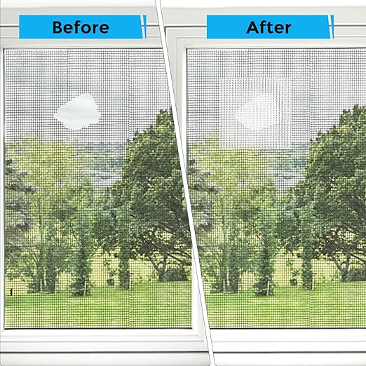 Secopad White Window Screen Repair Tape, 2 in X 15 FT Screen Repair Kit - Image 4