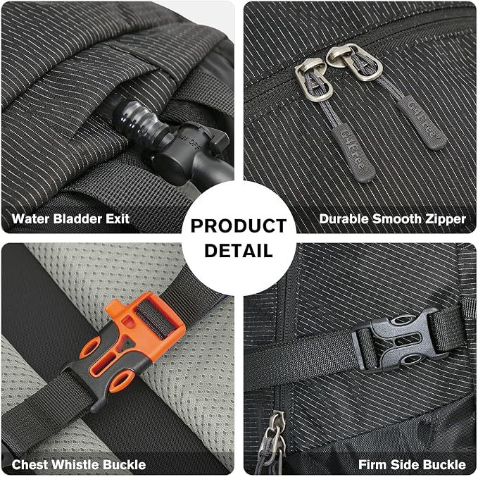 G4Free 30L Lightweight Hiking Backpack - Image 4