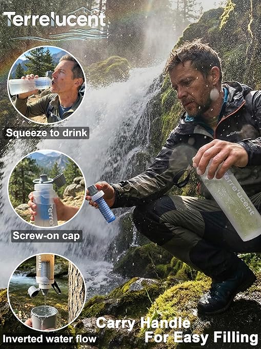 750ML Collapsible Water Bottle - Image 2