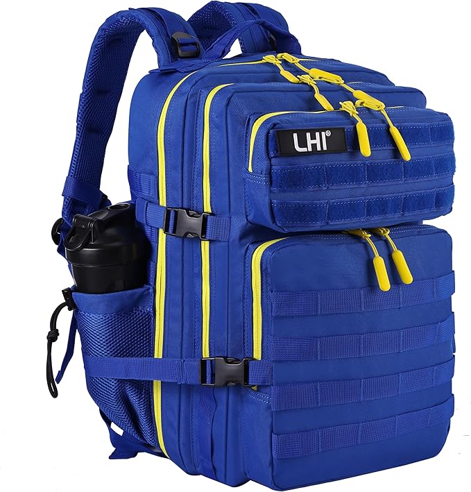 LHI Military Tactical Backpack for Men and Women 45L Army 3 Days Assault Pack by LHI