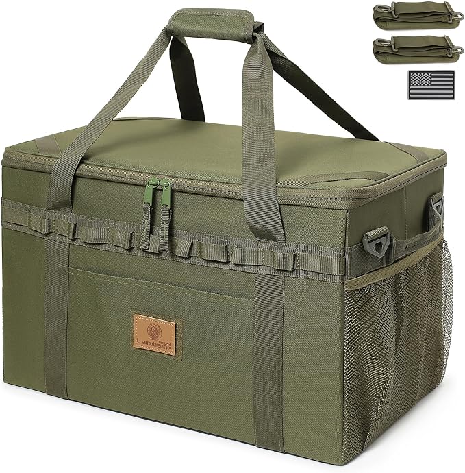 Tactical Camping Storage Bag Utility Tote Bag Camping Kitchen Organizer by Lemubeane