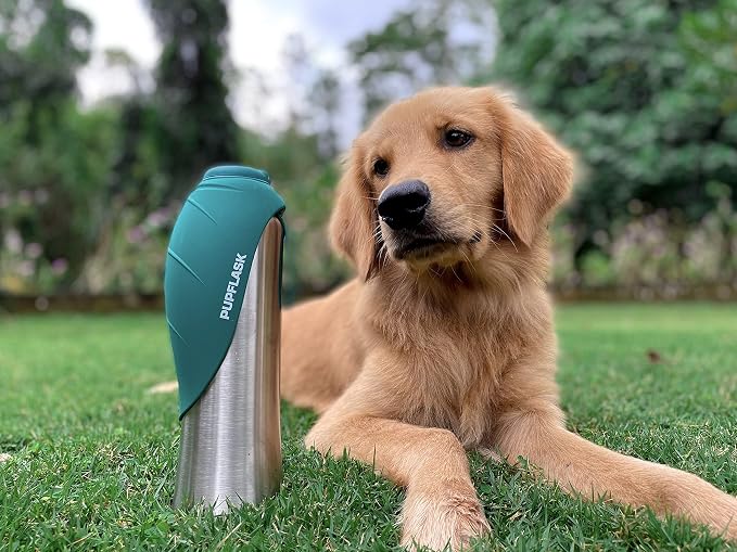 PupFlask Large Dog Water Bottle | 27 or 40 OZ Stainless Steel | Convenient Dog - Image 9