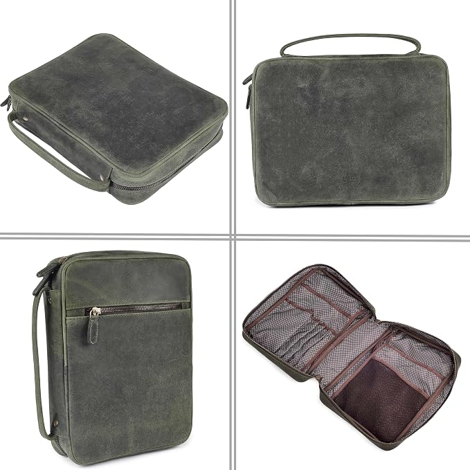 LEATHER VILLAGE Handmade Vintage Leather Bible Cover - Image 7