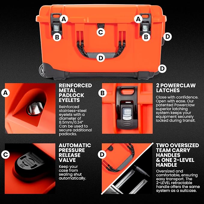 NANUK Trail 50 – 51.1 L Waterproof Gear Case – Modular Cargo Case - Image 3