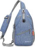 ZOMAKE Sling Bag, Small Crossbody Sling Backpack, Water Resistant Shoulder by ZOMAKE