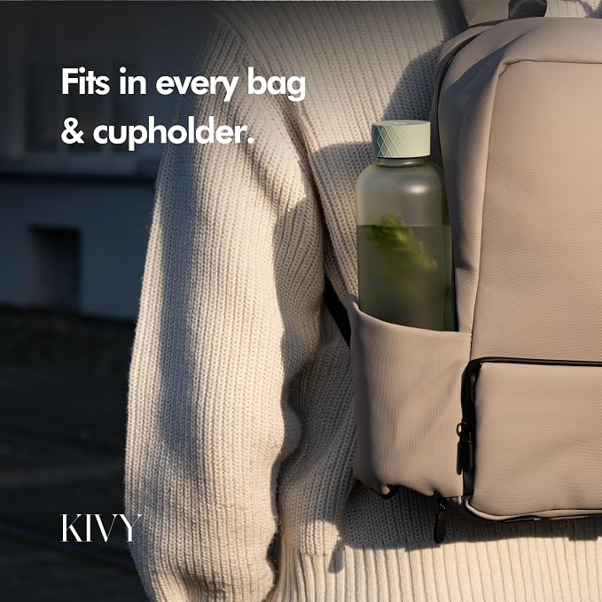 KIVY Slim Water Bottle 22oz Leak Proof Bottle - Image 5
