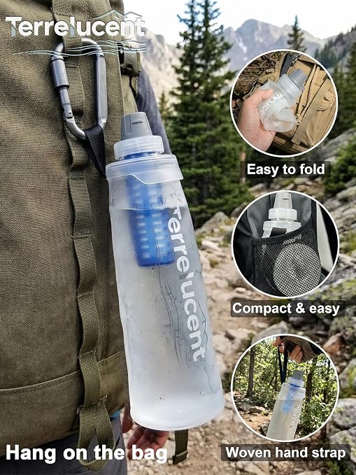 750ML Collapsible Water Bottle - Image 4