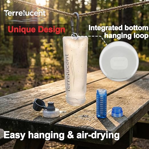 33.8 oz Collapsible Water Bottle - Image 6