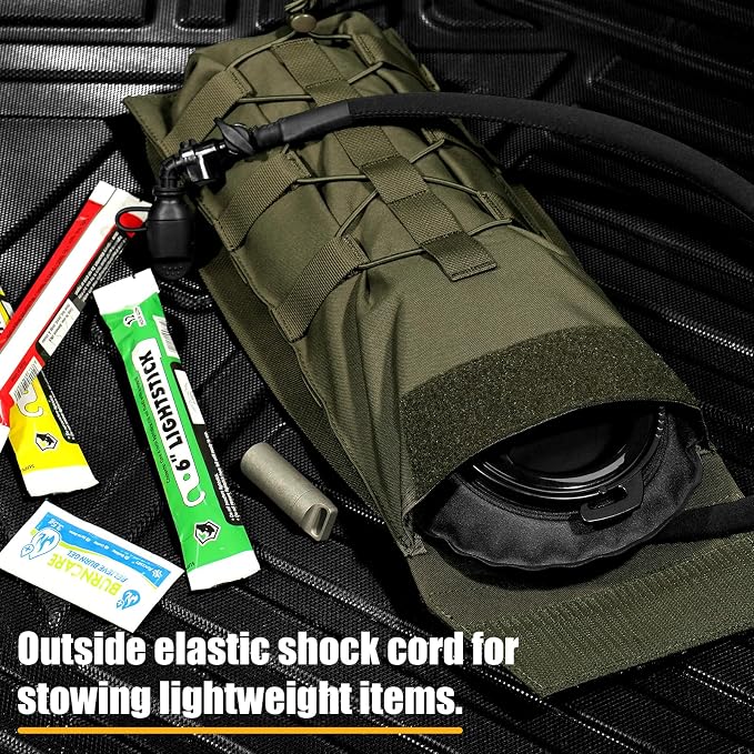 PETAC GEAR 1.5L / 3L Tactical Hydration Pack，Molle Carrier Pouch - Image 6