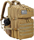 LHI Military Tactical Backpack for Men and Women 45L Army 3 Days Assault Pack by LHI
