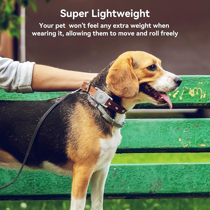GOCII for Airtag Dog Collar Holder 2 Pack, Waterproof Dog Collar Holder for - Image 5
