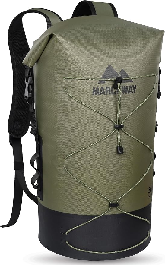 MARCHWAY Floating Roll Top Dry Bag, Flexible Lightweight TPU Waterproof by MARCHWAY