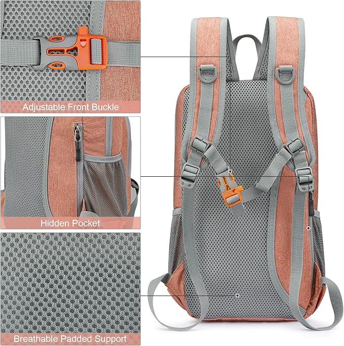 G4Free Mini 10L Hiking Daypack Small Hiking Backpack Cycling Compact Shoulder - Image 5