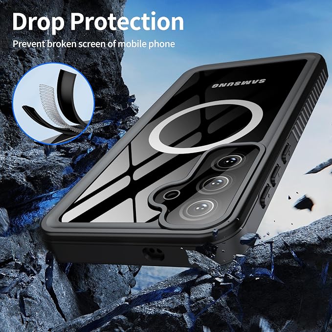 ANTSHARE Magnetic for Samsung Galaxy S25 FE Case, Waterproof - Image 5