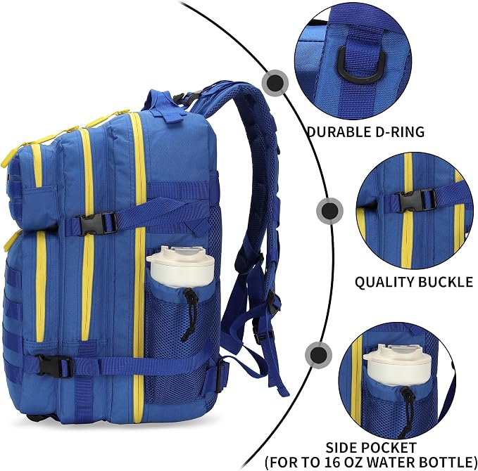 Lovelinks21 25L Tactical Military Backpack Small Travel Rucksack - Image 5