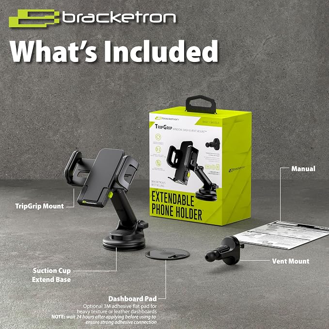 Bracketron TripGrip Series Cell Phone Mount Phone Holder - Image 9