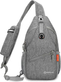 ZOMAKE Sling Bag, Small Crossbody Sling Backpack, Water Resistant Shoulder by ZOMAKE