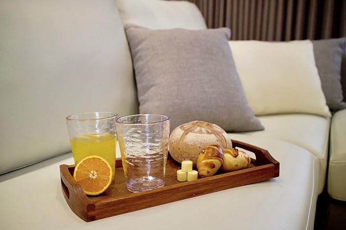KLIFA- RIPPLE- 16 ounce, Acrylic Tumbler Drinking Glasses Cups, Stackable - Image 3