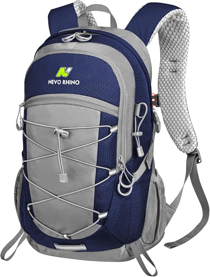 N NEVO RHINO Hiking Backpack 20L Water Resistant Outdoor Day Pack, Lightweight by NNEVORHINO