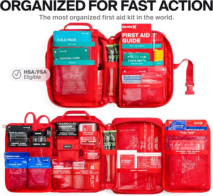 SurviveX Large Pro First Aid Kit - Image 3