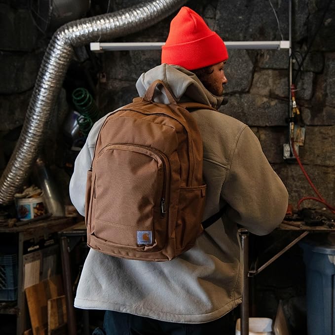 Carhartt 25L Classic Laptop Backpack, Durable Water-Resistant Pack W/ 15" - Image 6