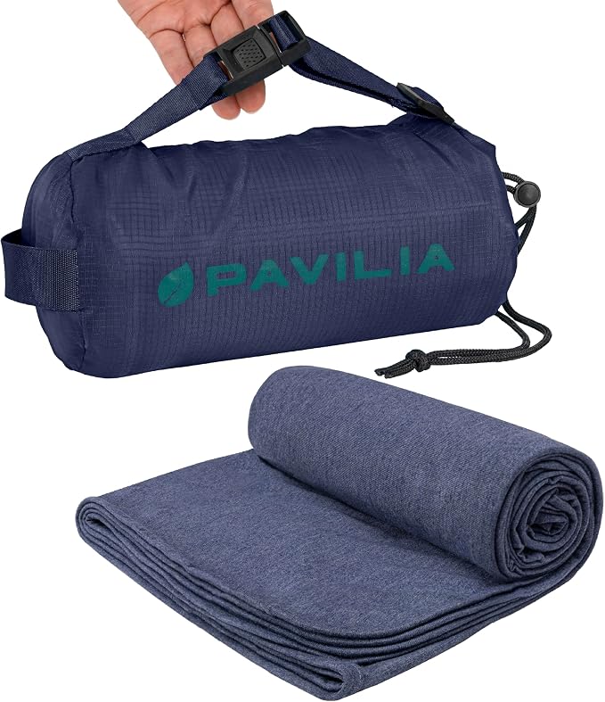 PAVILIA Travel Blanket Airplane Compact by PAVILIA