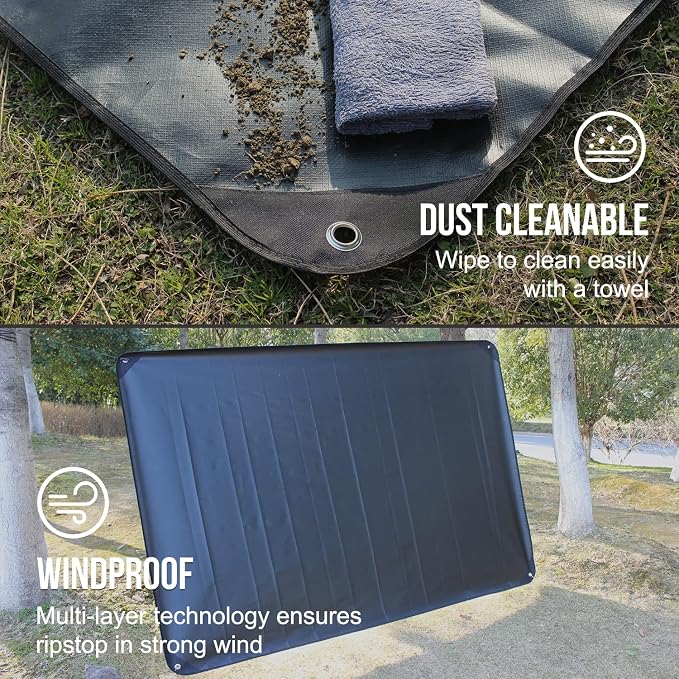 LYN Heavy Duty Emergency Blanket Survival Gear Waterproof Insulated Blanket - Image 5