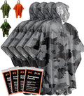 PREPARED4X Emergency Mylar Poncho – Survival Rain Poncho by PREPARED4x