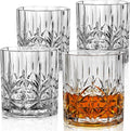 Bravario Unbreakable Plastic Whiskey Glasses | Shatterproof 100% Tritan Double by Bravario